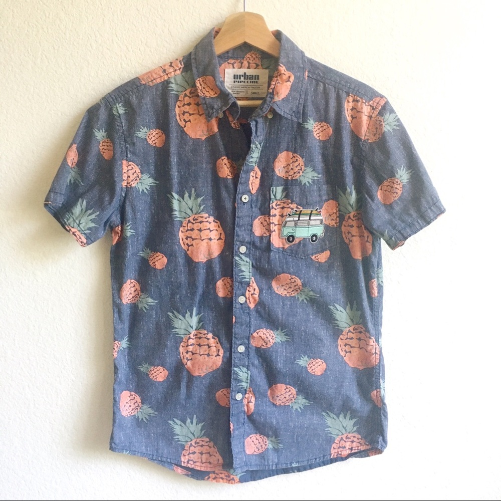 Urban Pipeline | short sleeve Hawaiian shirt